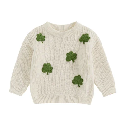 Infant Knit Sweaters with Long Sleeves